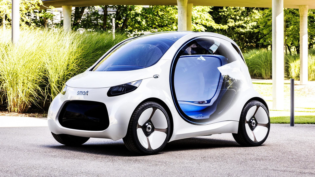 Mercedes-Benz Smart Vision EQ concept first ride 